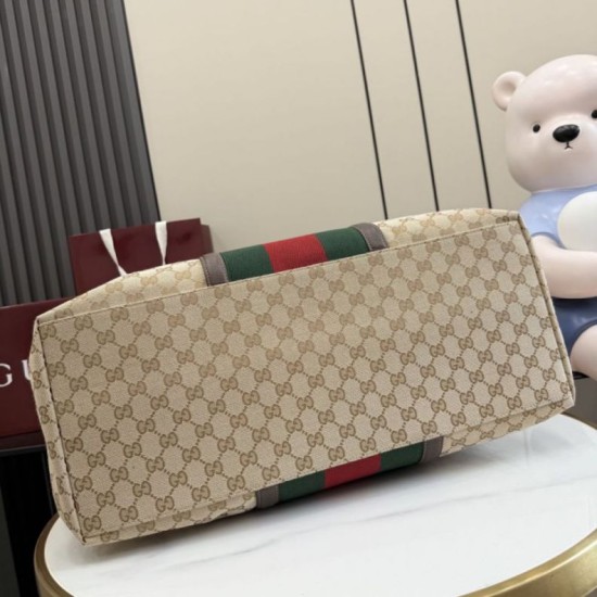 Replica perfette Borsa  1:1 da viaggio Gucci 874979 GG marrone Imitazione