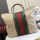 Replica perfette Borsa  1:1 da viaggio Gucci 874979 GG marrone Imitazione