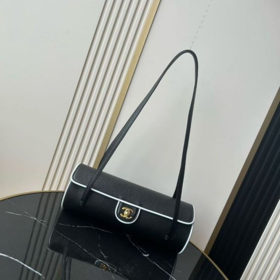 Borse Imitazioni bowling grande Chanel AS6181 nera