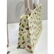 Borsa shopping Dior Book Tote con fiocco e tracolla