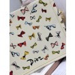 Borsa shopping Dior Book Tote con fiocco e tracolla