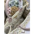 Borsa shopping Dior Book Tote con fiocco e tracolla