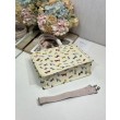 Borsa shopping Dior Book Tote con fiocco e tracolla