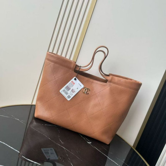 Bora Pari all'originale replica tote Chanel piccola preppy AS6058 Marrone Imitazione Bora Pari all'originale replica tote Chanel piccola preppy AS6058 Marrone Imitazione