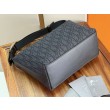 Pochette Dior Jett Dior Oblique jacquard nero
