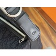 Pochette Dior Jett Dior Oblique jacquard nero