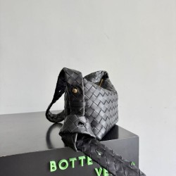 Replica perfette Borsa a spalla Easy Hobo Bottega Veneta Nera