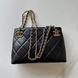 Sito Replica Borsa shopping Chanel AP6338 Nero Imitazioni Replica perfette Borsa shopping Chanel AP6338 Nero