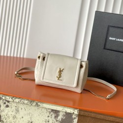 Replica perfette Borse  Alta Qualità a tracolla mini Nolita YSL Saint Laurent Beige