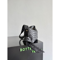 Borsa a spalla Easy Hobo Bottega Veneta Nera
