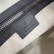Borsa a tracolla media Gucci 850214 con emblema GG grigio