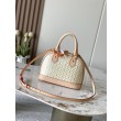 Bora Pari all'originale replica LV Stamp Alma BB M28672 163c01 chip