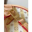 Bora Pari all'originale replica LV Stamp Alma BB M28672 163c01 chip