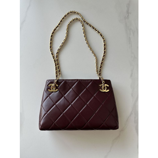 Borse Firmate Replica shopping Chanel AP6338 bordeaux