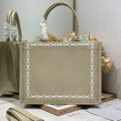 Sito Replica Borsa a mano Dior Piccolo/Medio/Grande Book Tote con nastro albicocca Imitazioni Replica perfette Borsa a mano Dior Piccolo/Medio/Grande Book Tote con nastro albicocca