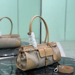 Sito Replica Borsa Prada Bonne lino con manici superiori 1BA426 marrone Imitazioni Replica perfette Borsa Prada Bonne lino con manici superiori 1BA426 marrone