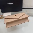 Borsa a catena trapuntata Becky YSL Saint Laurent albicocca
