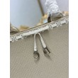 Borsa a mano Dior Piccolo/Medio/Grande Book Tote con nastro albicocca
