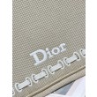 Borsa a mano Dior Piccolo/Medio/Grande Book Tote con nastro albicocca