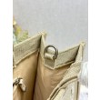 Borsa a mano Dior Piccolo/Medio/Grande Book Tote con nastro albicocca