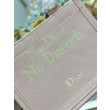 Borsa book tote Dior piccola/media/grande rosa con motivo floreale Borsa book tote Dior piccola/media/grande rosa con motivo floreale