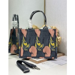 Borsa shopping Diorpiccola/media/grande book tote con specchietto piuma