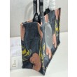 Borsa shopping Diorpiccola/media/grande book tote con specchietto piuma