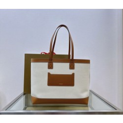 Borsa tote vintage Burberry London marrone