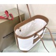 Borsa tote vintage Burberry London marrone