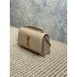 YSL Saint Laurent Piccola Sunset con motivo coccodrillo 19cm albicocca