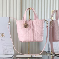 Replica perfette Borsa piccola verticale Dior Toujours M2835 rosa