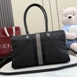 Borsa a bauletto grande Gucci 866734 Nero