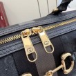 Borsa a bauletto grande Gucci 866734 Nero