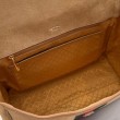 Borsa a mano media Gucci Paparazzo 875018 scamosciata albicocca