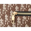 Borsa a tracolla Dior Jett Flap Oblique Marrone