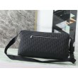Borsa a tracolla Dior Jett Flap Oblique Nero