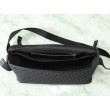 Borsa a tracolla Dior Jett Flap Oblique Nero