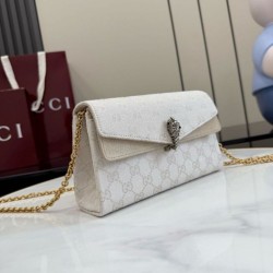 Qualità premium Borse Replica Gucci Dionysus 876531 Beige tela GG 