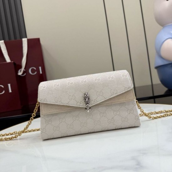 Qualità premium Borse Replica Gucci Dionysus 876531 Beige tela GG 