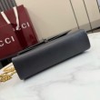 Borsa a tracolla Gucci Dionysus 876531 interamente pelle nero