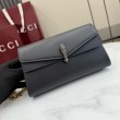 Borsa a tracolla Gucci Dionysus 876531 interamente pelle nero