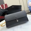Borsa a tracolla Gucci Dionysus 876531 interamente pelle nero