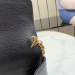 Borsa a tracolla Gucci Dionysus 876531 interamente pelle nero