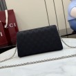 Borsa Replica 1:1 a tracolla Gucci Dionysus 876531  tela GG Nero