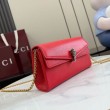 Imitazioni borse griffate a tracolla Gucci Dionysus con intestazione a tigre 876531 Rossa