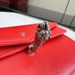 Imitazioni borse griffate a tracolla Gucci Dionysus con intestazione a tigre 876531 Rossa