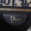 Borsa a tracolla piccola Dior Médaillon M3921 con patta e catena