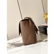 Borsa Chanel AS6233 Souplissimo Maxi Flap marrone
