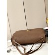 Borsa Chanel AS6233 Souplissimo Maxi Flap marrone