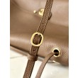 Borsa Chanel AS6233 Souplissimo Maxi Flap marrone